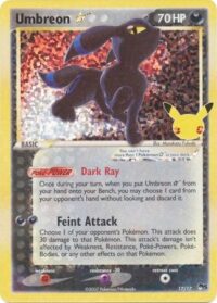 Umbreon Gold Star - 17/17 - Ultra Rare (Classic Collection) - español