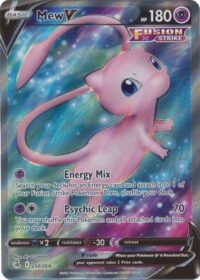 Mew V - 250/264 - Full Art Ultra Rare - Inglés