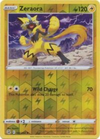 Zeraora - 102/264 - Rare Reverse Holo - Inglés