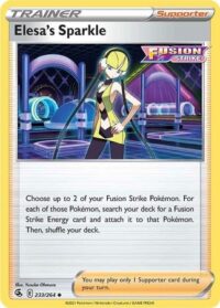 Elesa's Sparkle - 233/264 - Uncommon - Inglés