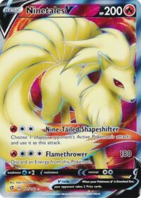 Ninetales V - 177/192 - Full Art Ultra Rare - Español