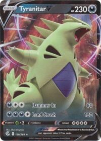 Tyranitar V - 158/264 - Ultra Rare - Inglés