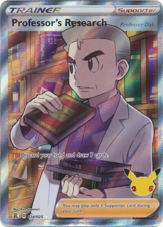 Professor's Research - 24/25 - Full Art Ultra Rare - Inglés