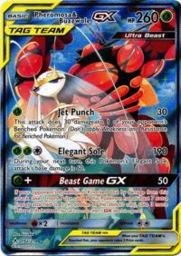 Pheromosa & Buzzwole GX - 192/214 - Alternate Art Ultra Rare - Inglés