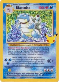 Blastoise - 2/102 - Holo Rare (Classic Collection) - Inglés