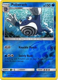 Poliwrath - 39/214 - Rare Reverse Holo - Español