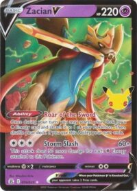 Zacian V - 16/25 - Ultra Rare - Inglés