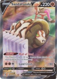 Sandaconda V - 252/264 - Alternate Art Ultra Rare - Inglés