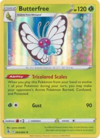 Butterfree - 3/264 - Holo Rare - Inglés