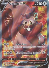 Greedent V - 256/264 - Full Art Ultra Rare - Inglés