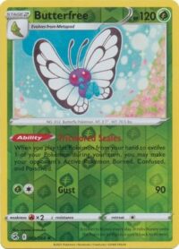 Butterfree - 3/264 - Holo Rare Reverse Holo - Inglés