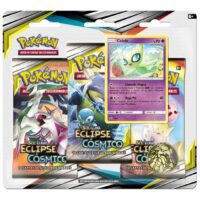 Blister 3 Pack Eclipse Cosmico - Celebi- Español