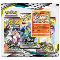 Blister 3 Pack Eclipse Cosmico - Victini - Español