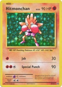 Hitmonchan - 62/108 - Holo Rare - Inglés