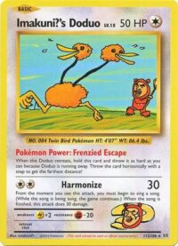 Imakuni's Doduo - 112/108 - Secret Rare - Inglés