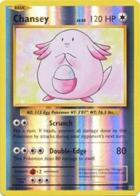 Chansey - 70/108 - Rare Reverse Holo - Inglés