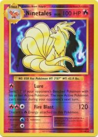 Ninetales - 15/108 - Rare Reverse Holo - Inglés