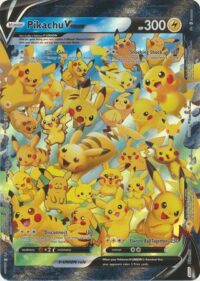 Pikachu V-Union (Carta gigante promo) - Inglés