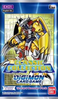 10x Digimon Classic Collection EX01 Booster Pack