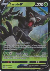 Zarude V - 16/172 - Ultra Rare - Inglés