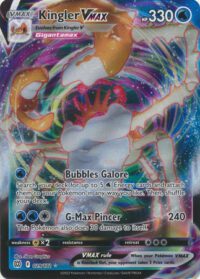 Kingler VMAX - 29/172 - Ultra Rare - Inglés