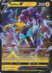 Raikou V - 48/172 - Ultra Rare - Inglés