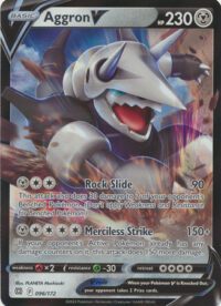 Aggron V - 96/172 - Ultra Rare - Inglés