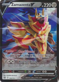 Zamazenta V - 105/172 - Ultra Rare - Inglés