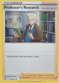 Professor's Research - 147/172 - Holo Rare - Inglés