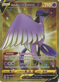 Galarian Articuno V - 181/172 - Secret Rare - Inglés