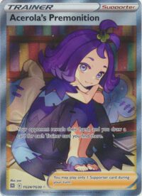 Acerola's Premonition - TG24/TG30 - Ultra Rare - Inglés