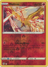 Moltres - 21/172 - Holo Rare Reverse Holo - Inglés