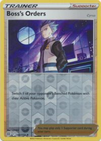 Boss's Orders - 132/172 - Holo Rare Reverse Holo - Inglés