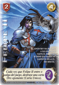 Felipe II 239/300 - Leyendas