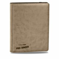 Carpeta 360 espacios de Cuero Premium Pro  - Ultra Pro (Blanco)