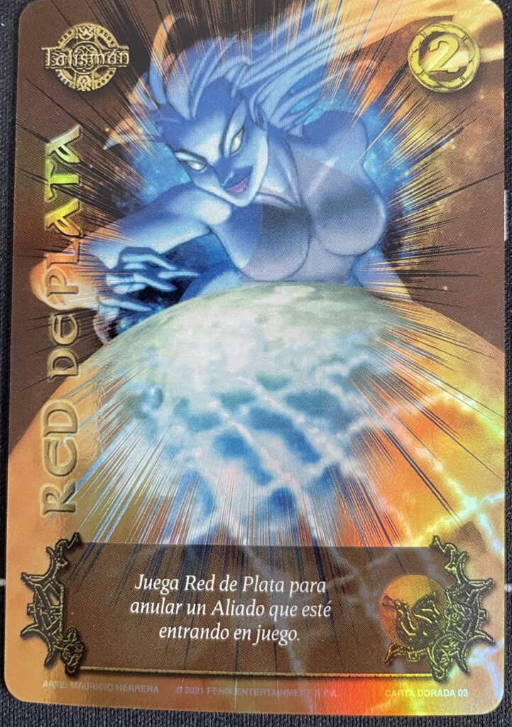 Red de Plata - Carta Dorada 03