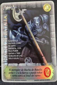 Hacha de Batalla (Foil) - Edicion limitada 20 años