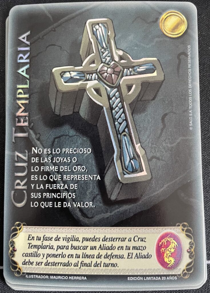 Cruz Templaria - Edicion limitada 20 años