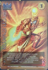 Relampago Arcano Full Art - Carta Promo