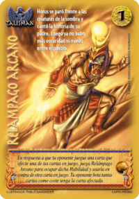 Relampago Arcano - Carta Promo