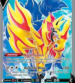 Zamazenta V - 163/172 - Full Art Ultra Rare - Inglés