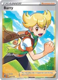 Barry - 167/172 - Full Art Ultra Rare- Inglés