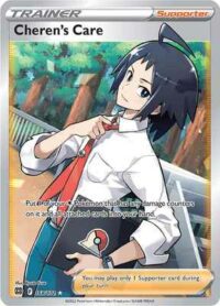 Cheren's Care - 168/172 - Full Art Ultra Rare - Inglés