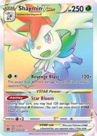 Shaymin VSTAR - 173/172 - Hyper Rare - Inglés