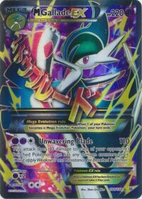 M Gallade EX - 100/108 - Full Art Ultra Rare - Inglés
