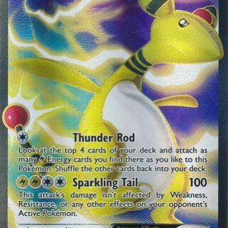 Ampharos EX - 87/98 - Full Art Ultra Rare - Español