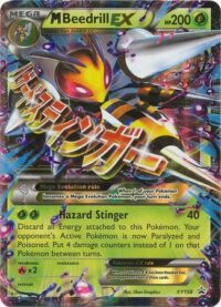 M Beedrill EX - XY158 - Ultra Rare Promo - Inglés