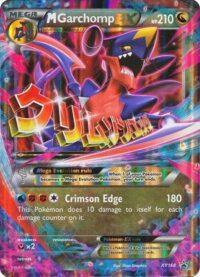 M Garchomp EX - XY168 - Ultra Rare Promo - Inglés