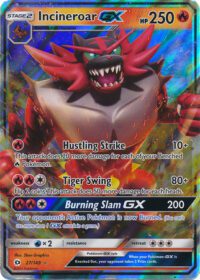Incineroar GX - 27/149 - Ultra Rare - Inglés