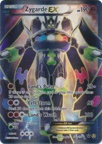 Zygarde EX - 54a/124 - Full Art Promo - Inglés